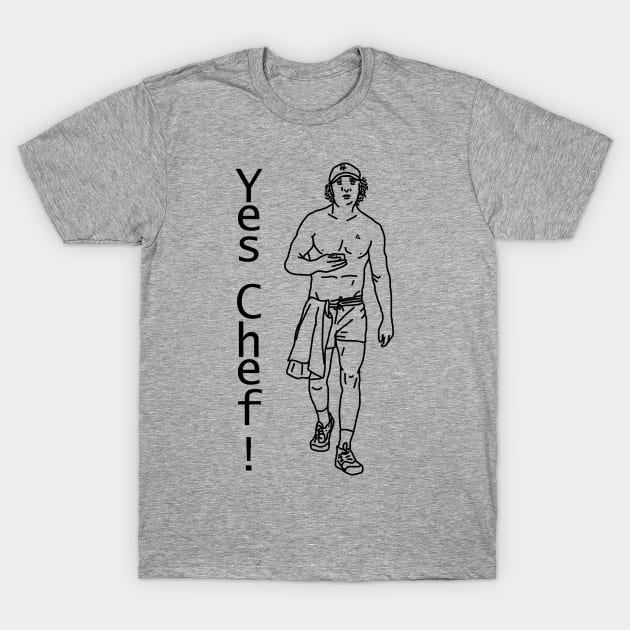 Yes Chef Jeremy Micro Shorts Funny Memes T-Shirt by ellenhenryart